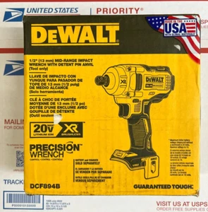 DEWALT 20V MAX* XR Akku-Schlagschrauber-Kit mit Haltestift Amboss (DCF894B) - Bild 1 von 2