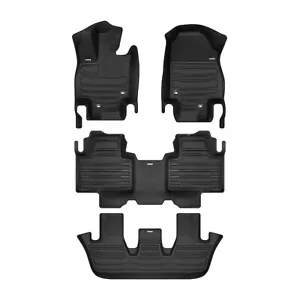 TuxMat Custom Mats for Toyota Grand Highlander 8-Seater - 2024-2025 - Full Set - Picture 1 of 8