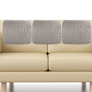 3Pcs Arm Chair Protector Universal Sofa Headrest Cover Recliner Headrest Cover♲ - Picture 1 of 11