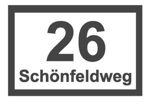 Hausnummern Aufkleber 15cm 20cm 25cm  Adresse Mülltonnen Haustüre Briefkasten 96 - Bild 1 von 4