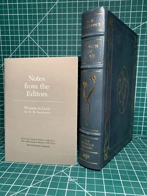Franklin Library: WOMEN IN LOVE By DH Lawrence Full Leather Near Mint Condition - Image 1 of 4