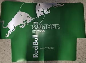 Red Bull Energy Green Summer Edition Drink Can Cooler Display Wrap - Picture 1 of 1