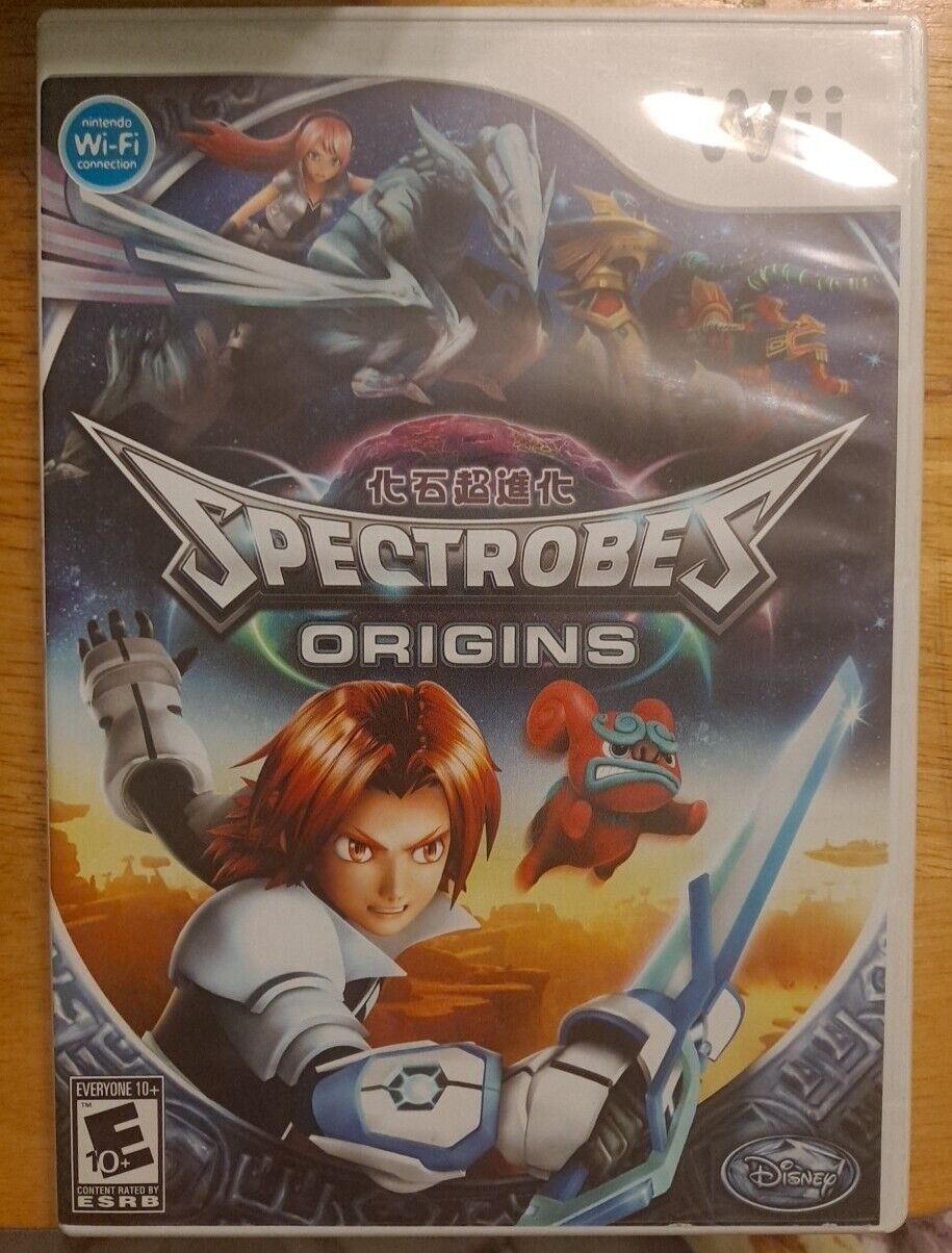 Spectrobes: Origins (Nintendo Wii 2009) CIB Complete Manual & Sealed CARDS!