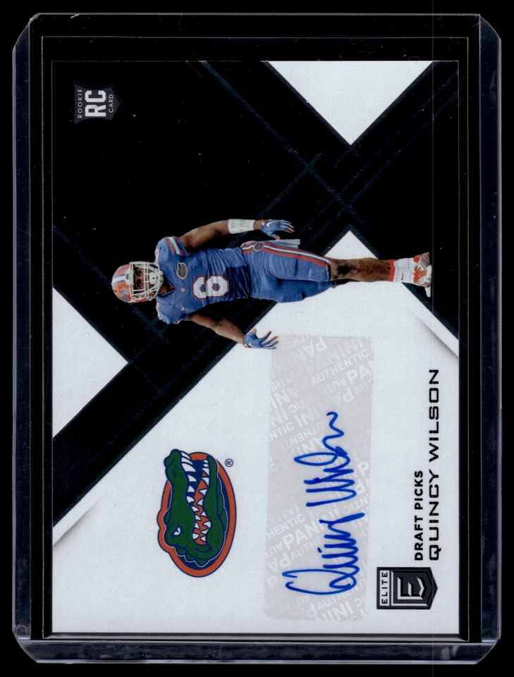 Quincy Wilson 2017 Panini Elite Draft Picks Rookie Autograph Card  #226 - Image 1 of 2