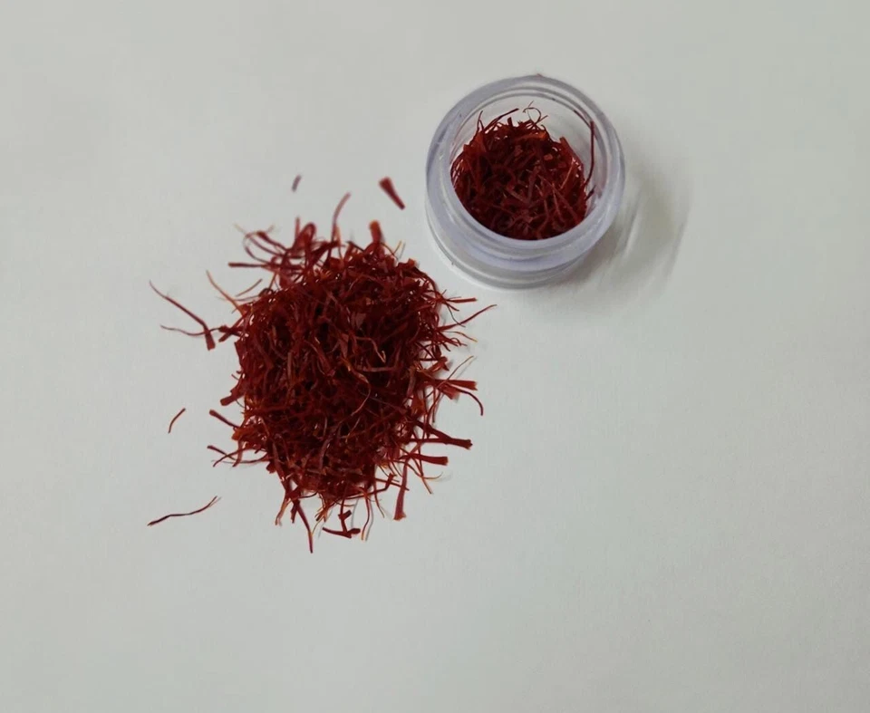 ARCHE REINES KRÄUTER Kesar/Safran/Crocus sativus indisch Handarbeit natur Bio - Bild 1 von 1