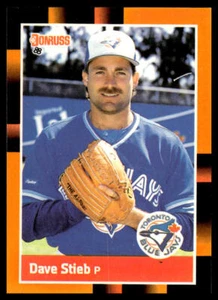 1988 Donruss Baseball's Best Dave Stieb #284 Toronto Blue Jays 71A - Picture 1 of 2