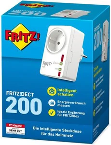 AVM FRITZ!DECT 200 - Intelligente Steckdose für das Heimnetz "SEHR GUT" - Bild 1 von 2