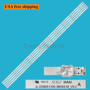 LED Strips For Sharp LC-58Q620U LC-58Q7330U LC-58Q7370U JL.D580A1330-365AS-M - Picture 1 of 9