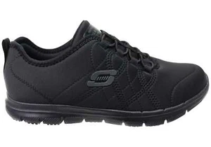 Skechers Womens Relaxed Fit Ghenter Srelt Slip Resistant Work Shoes - Picture 1 of 6