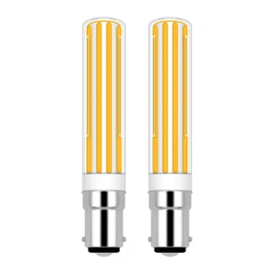 2pcs Ba15d B15D Led Bulb 8W 110V/220V Dimmable Ceramics Light White/Warm TX10270 - Picture 1 of 8