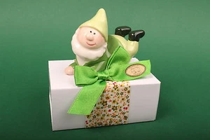 Florex Schafmilchseife "Apfel" Gartenzwerg Seife Duftseife Seifen 150g li hg z1k - Bild 1 von 3