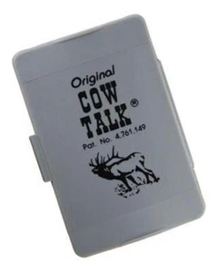 Elk Inc. Original Cow Talk Alk Call Parar Toros Caza Bolsillo Talla - Imagen 1 de 1
