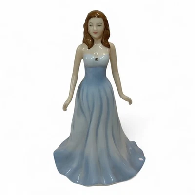 Royal Doulton "April Diamond" Gemstone Collection Bone China Figurine - Preloved - Image 1 of 4
