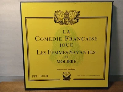 La Comedie Francaise Joue Les Femmes Savantes De Moliere, Period FRL 1510-11 2LP - Image 1 of 4