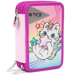 Go Pop astuccio 3 zip portacolori MEOWCORN GO POP - Giochi Preziosi - Foto 1 di 2