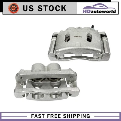 2x Pinzas de freno delanteras con soportes para Chevrolet Avalanche LTZ 5,3 L 2008-2012 Foto 1 de 4