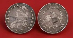 1827 Capped Bust Half Dollar XF45 NGC O-130 - Picture 1 of 4