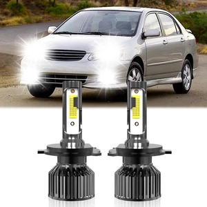 Kit de 2 faros LED bombillas haz alto-bajo para Toyota Corolla 1998-1999 2000 - Imagen 1 de 11