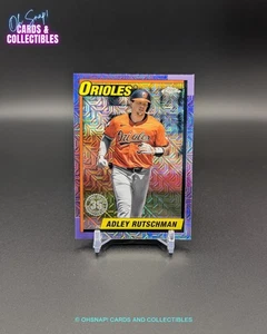 ⚾️ 2025 Topps Series 1 Adley Rutschman 1990 Silver Pack Mojo T90C-30 Orioles ⚾️ - Bild 1 von 2