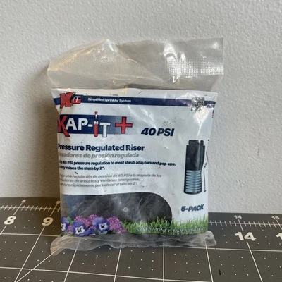 (5-Pk) Regulador de presión elevador Kap-It 40 psi 2" Foto 1 de 3