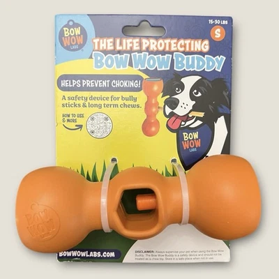 Nuevo con etiquetas Arco Wow Labs Dispositivo de Amigo de Seguridad Bully Sticks Soporte Juguete talla pequeña 15-30 libras Foto 1 de 4