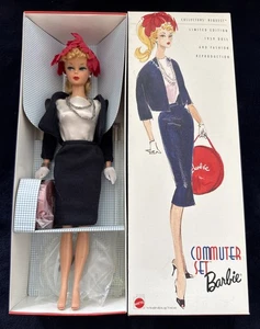 Commuter Set 1998 Barbie Doll Collector's Limited Edition 1959 Reproduction - Picture 1 of 6