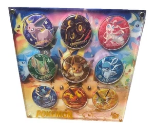 Pokemon Eif/elf Origins Eevelution 9 Pin Display - Imagen 1 de 2
