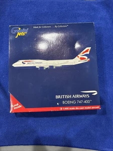 Modelo a escala 1:400 Gemini Jets GJBAW1374 British Airways Boeing 747-400 - Imagen 1 de 16