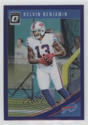 2018 Donruss Optic Purple Prizm /50 Kelvin Benjamin #14 - Image 1 of 2