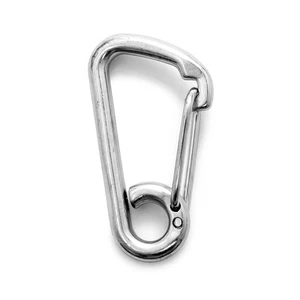 Five Oceans Stainless Asymmetric Snap Hook 3-5/32 inches FO465 - Bild 1 von 6