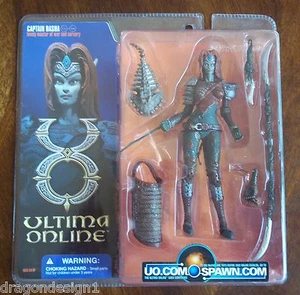 FIGURINA ULTIMA ONLINE CAPITANO DASHA. MCFARLANE TOYS. NUOVO SU CARTONCINO - Foto 1 di 3
