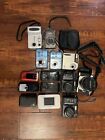 large lot of cameras and phones