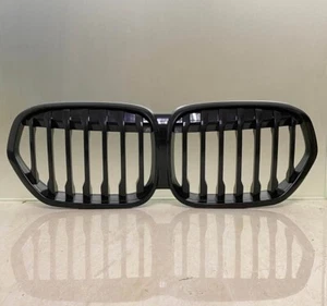 Fit For 2019-on BMW X1 F48 F49 LCI Facelifted Front Bumper Grille Glossy Black - Picture 1 of 1