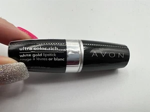 AVON ULTRA COLOR RICH WHITE GOLD LIPSTICK A01 PLATINUM PINK - Picture 1 of 3