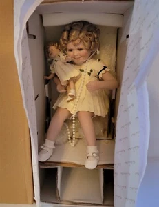 2006 Danbury Mint Shirley & her Doll Temple Two of a Kind Collection no Chair - Picture 1 of 11
