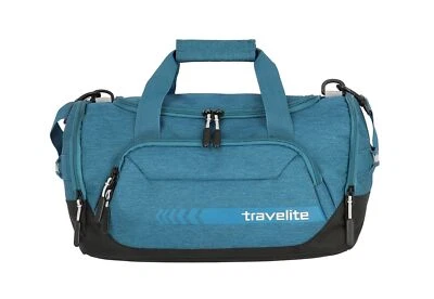 travelite Kick Off Duffle S Reisetasche Sporttasche Tasche Türkis Schwarz Neu - Bild 1 von 3