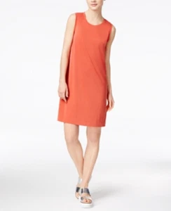 Rachel Rachel Roy Damen Small Coco drapiertes Etuikleid in Lava Einzelhandel 99,00 $ - Bild 1 von 6