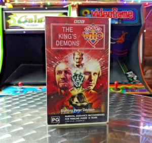 Doctor Who: The King's Demons - Peter Davison - VHS Video Tape - Picture 1 of 4