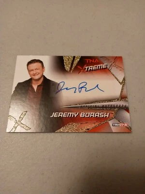 Jeremy Borash 2010 TNA XTREME TRISTAR AUTÓGRAFO AUTOMÁTICO/99 AEW WWE  Foto 1 de 2
