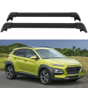 For 2018-2022 Hyundai Kona Top Roof Rack Cross Bar Luggage Carrier Bar - Foto 1 di 11