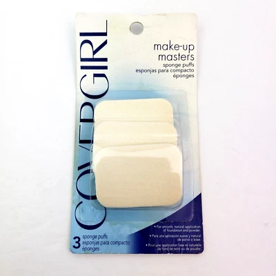 CoverGirl Maquillaje Masters Blanco 3 Esponjas Puffs Foto 1 de 4