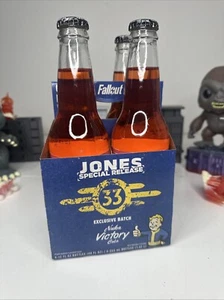 Jones Soda Special Release Nuka-Cola Victory 4 Pack Nuka Cola Fallout Sealed New - Picture 1 of 13