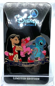 Disney Auctions 2004 Happy Valentines Day Lilo & Stitch LE 1000 pin - Picture 1 of 1