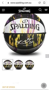 BN RARE KOBE BRYANT SNAKE MARBLE EDITION SPALDING BASKETBALL sold out everywhere - Bild 1 von 8