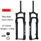 Snow Bike Fork 26inch Travel 120mm Mtb Bicycle Front Suspension Air Fork