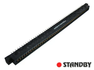 1pc 100 pin / way (2x50) CARD EDGE pitch 3,96mm straight PCCD50K04GEOO BURNDY - Imagen 1 de 5