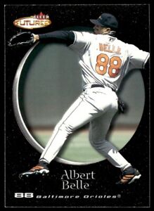 2001 Fleer Futures Black Gold Albert Belle 357/499 Baltimore Orioles #112
