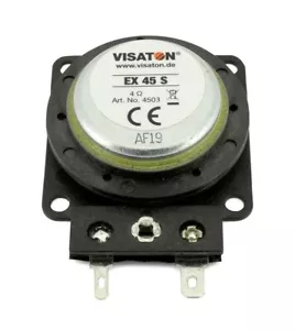 Visaton Ex 45 S Electrodynamic Exciter 4Ohm Borne Sound Converter 070423-0002 - Afbeelding 1 van 7