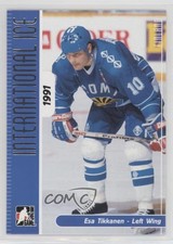 2006-07 In the Game-Used International Ice Signature Series Esa Tikkanen #86
