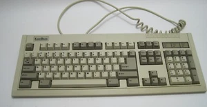Vintage Monterey K208 Computer Keyboard AT Style 5 Pin - Bild 1 von 7